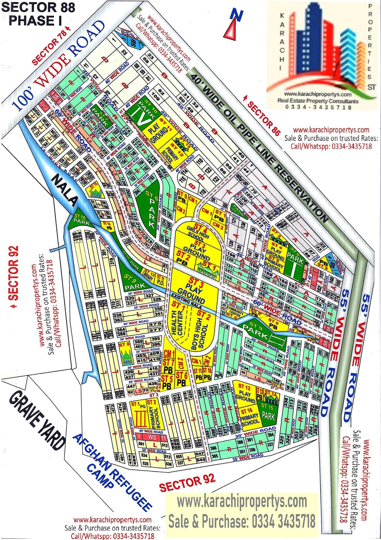 Taiser-Town-latest-map-Sector-88-Phase-1