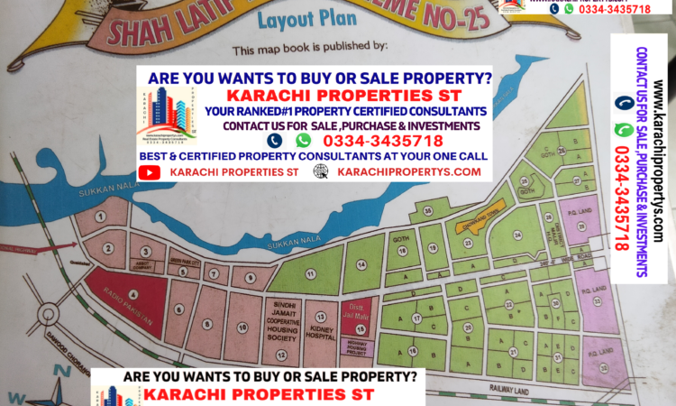 SHAH LATIF TOWN KARACHI PROPERTIES scheme 25 mda