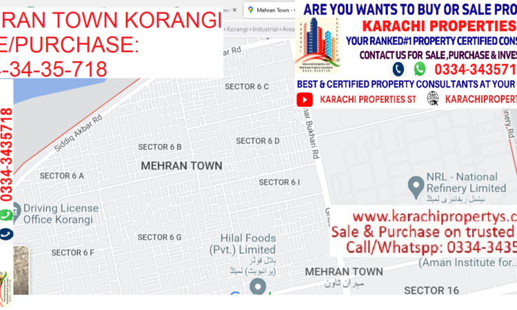 KORANGI MEHRAN TOWN