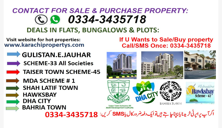 #Buy #Sale #Property any time with trust www.karachipropertys.com