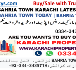 BAHRIA TOWN SALE PURCHASE