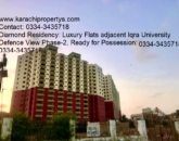 diamond residency Flat for sale brand new luxury flat