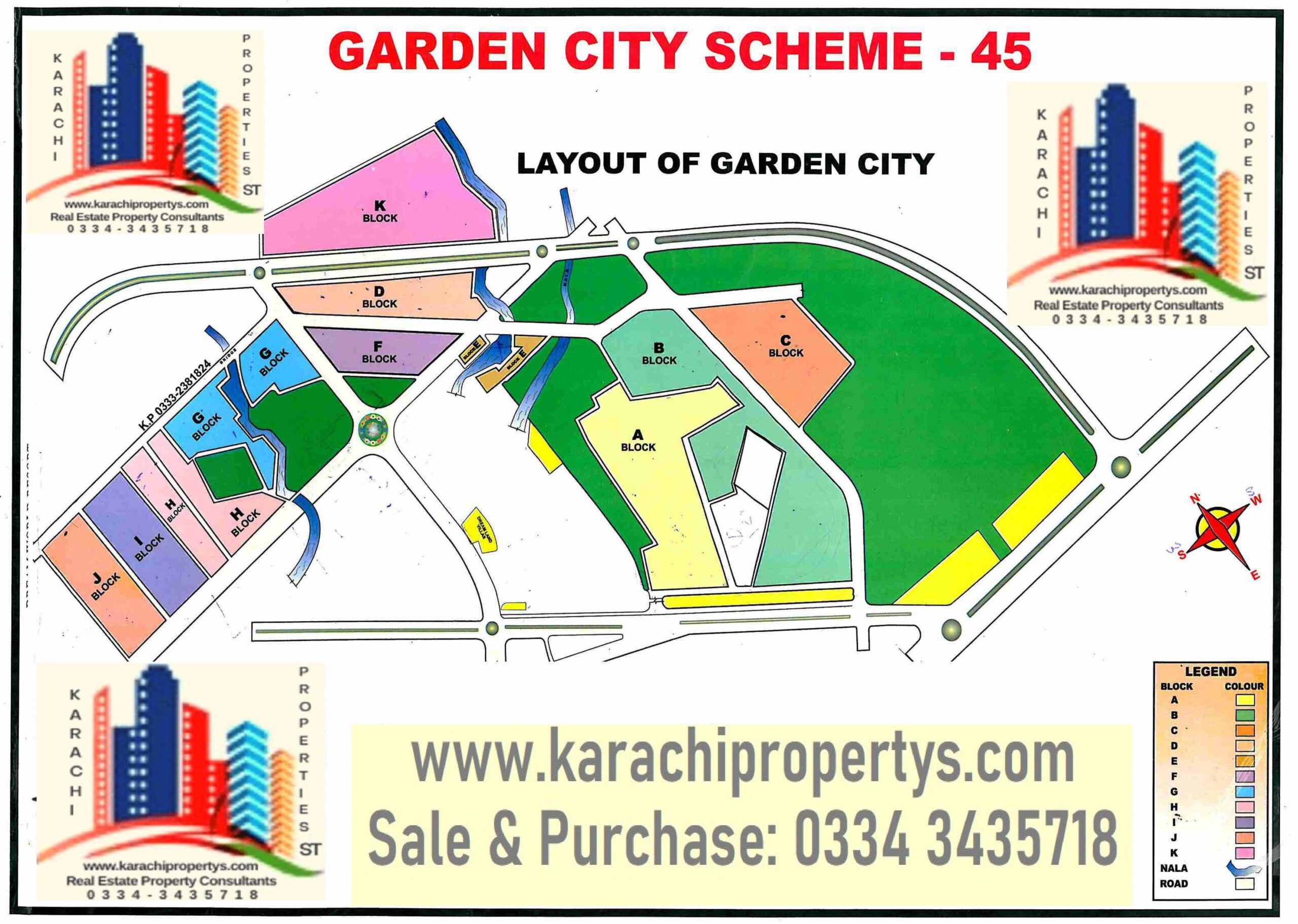 Garden City Plot for Sale | Plot for Sale Garden City Karachi