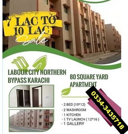 #Labour Square Flat for Sale
