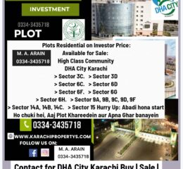 DHA CITY KARACHI SECTOR_3D PLOT_FOR_SALE
