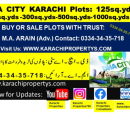 Dha city plot for sale ON INSTALLMENTS