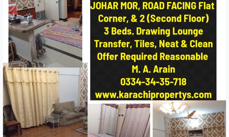 Flats for Sale Gulistan-e-Jauhar Block 20 Karachi