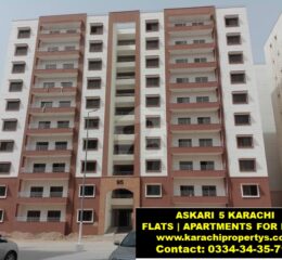 Askari 5 Apartments for Rent Karachi