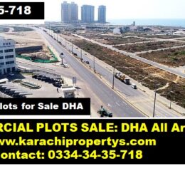 Commercial Plot For Sale Dha Karachi Phase 6