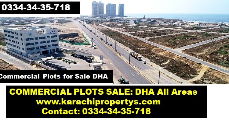 Commercial Plot For Sale Dha Karachi Phase 6