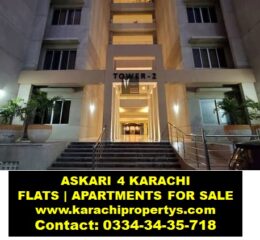 Askari 4 Apartments for Sale Karachi