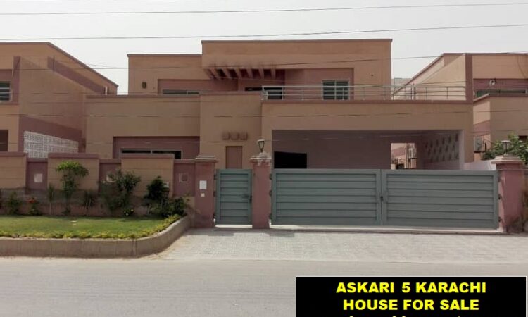  Askari 5 House for Sale Karachi