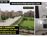 ASKARI 3 FLATS APARTMENTS FOR SALE LATEST