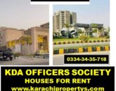 KDA Officers society house for rent 4