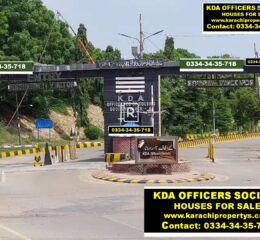 KDA Officers Society Karachi house for Sale 325 sq yards