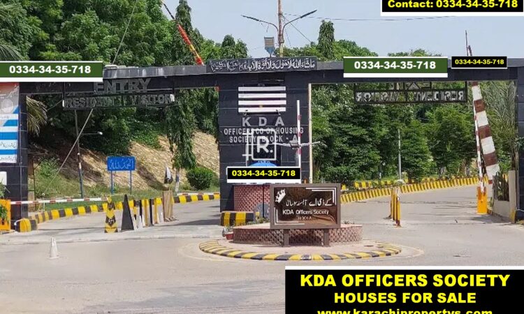 KDA Officers Society Karachi house for Sale 325 sq yards