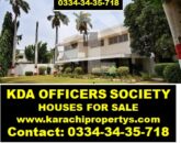 KDA Officers Society Karachi house for Sale