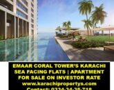 Emaar Coral Towers Karachi Flat For Rent