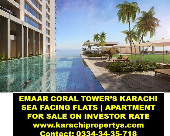 Emaar Coral Towers Karachi Flat For Rent