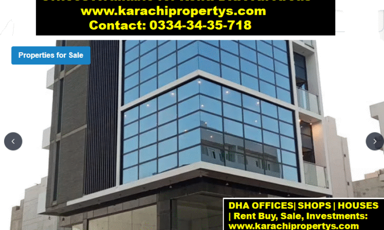 DHA Phase 2 Office for Sale Karachi