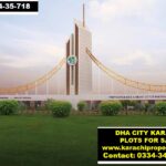 300 Yards Plots for Sale DHA City Karachi