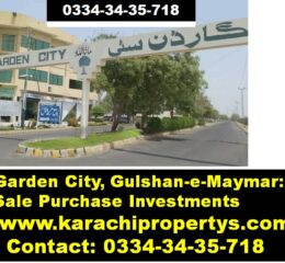 Plots for Sale Garden City Karachi