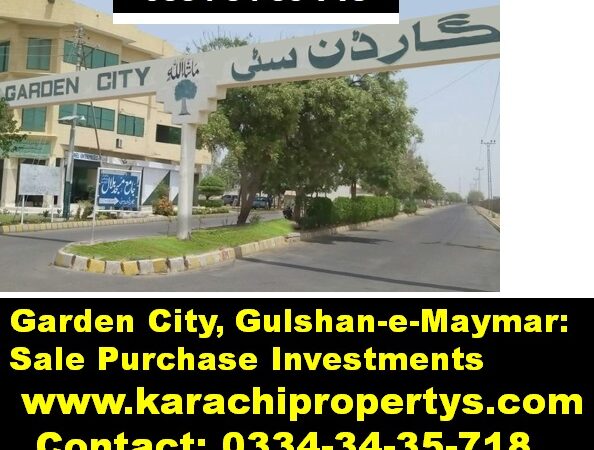 Plots for Sale Garden City Karachi