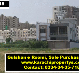 Gulshan-E-Roomi Plot For Sale