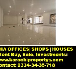 Office for Sale DHA Phase 8 Karachi
