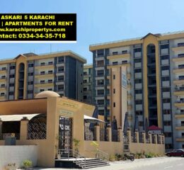 Flats for Rent Askari 5 Karachi