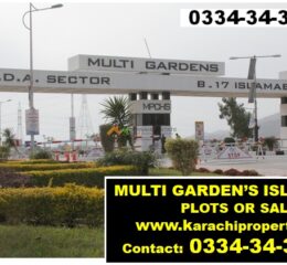 Multi Gardens Islamabad Plots for Sale