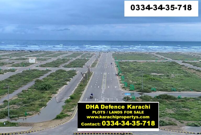 DHA PHASE 8 Karachi Plots for sale