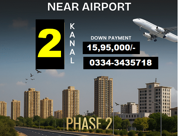2Kanal FaisalTownPhase2PlotForSale