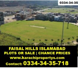 FaisalHillsIslamabadPlotForSale
