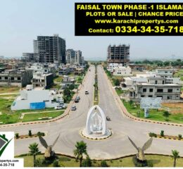 Plot For Sale in Faisal Town Phase1 Islamabad
