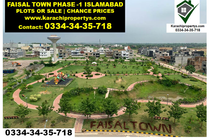 FaisalTownPhase1IslamabadPlotForSale