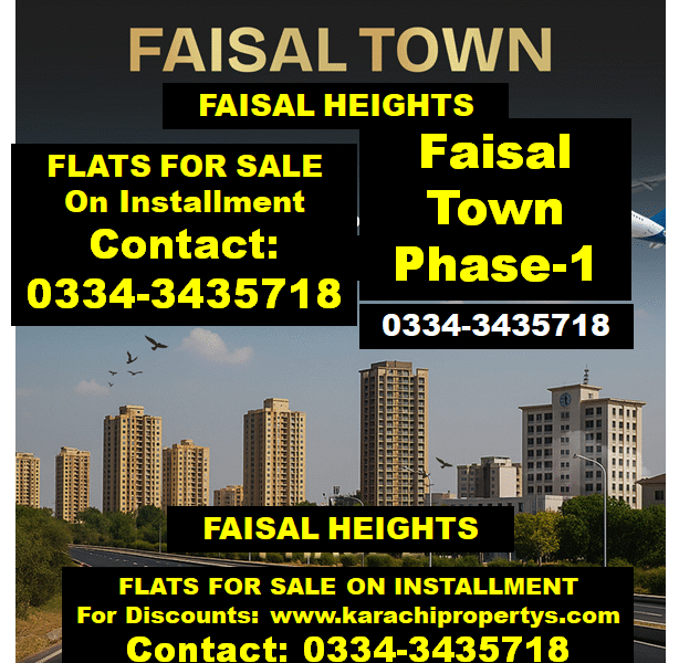 FaisalHeightsIslamabad LOCATION FLATS FOR SALE ON INSTALLMENTS