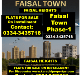 FaisalHeightsFlatsForSale