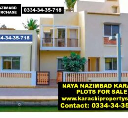 NayaNazimabadPlotForSale