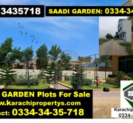 PlotForSale Saadi Garden