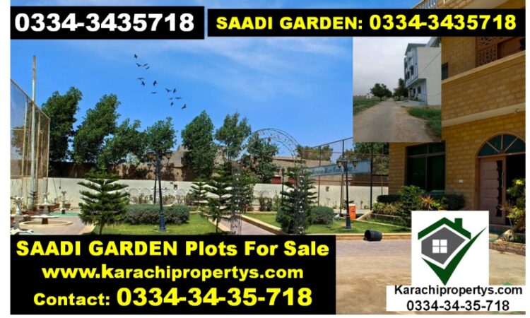 PlotForSale Saadi Garden