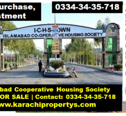 IslamabadCooperativeHousingSocietyIslamabadPlotForSale