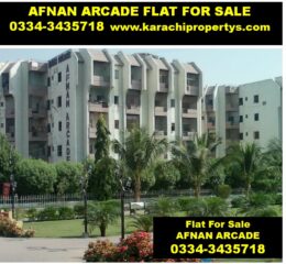 Afnan Arcade Flat For Sale