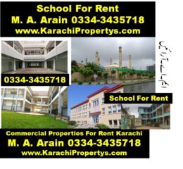 SchoolForRent Gulshan-e-Hadeed Karachi