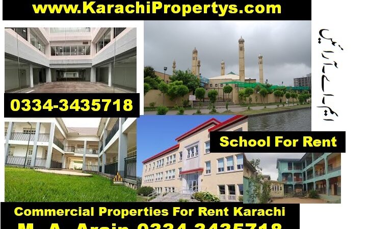 SchoolForRent Gulshan-e-Hadeed Karachi