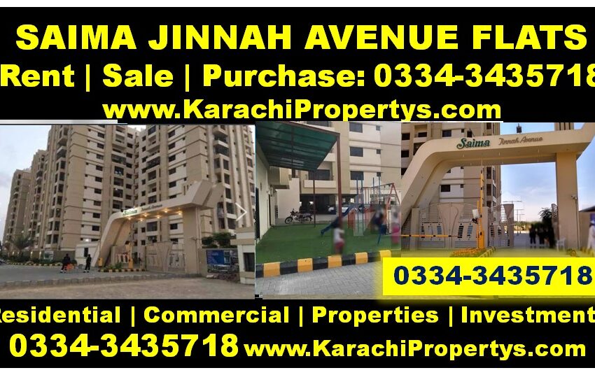 SaimaJinnahAvenueFlatForSale