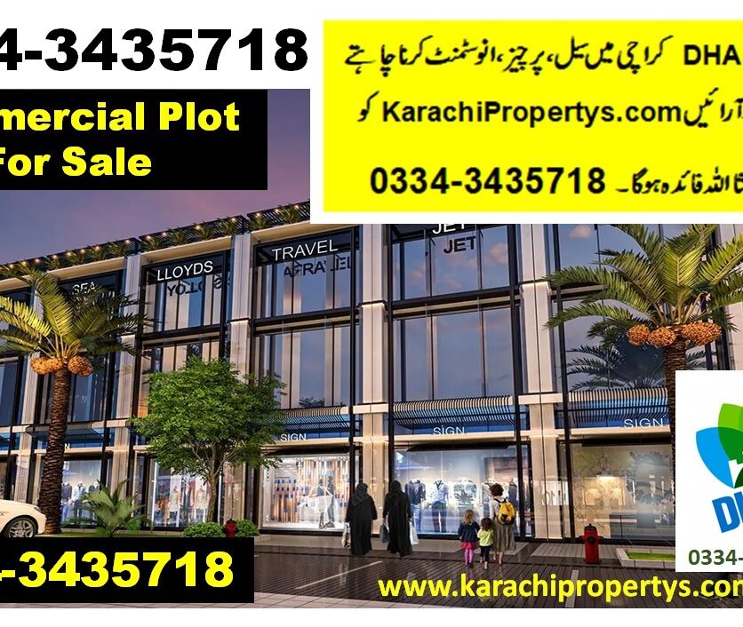 CommercialPlotForSaleDHACityKarachi