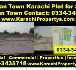 240Sq Yds Plot for sale Isfahan Town Karachi