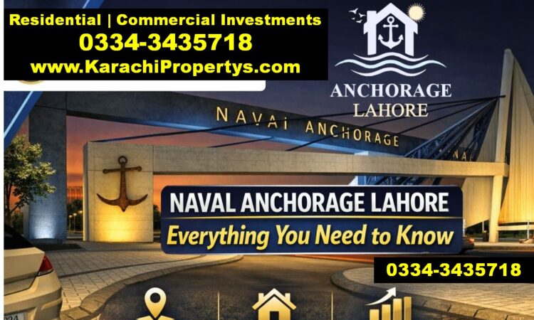 NavalAnchorage Lahore Plot for Sale