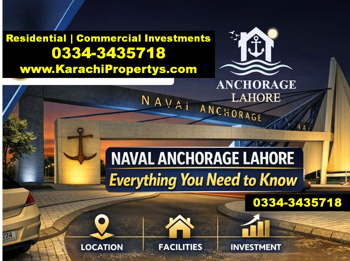 Naval Anchorage Lahore latest